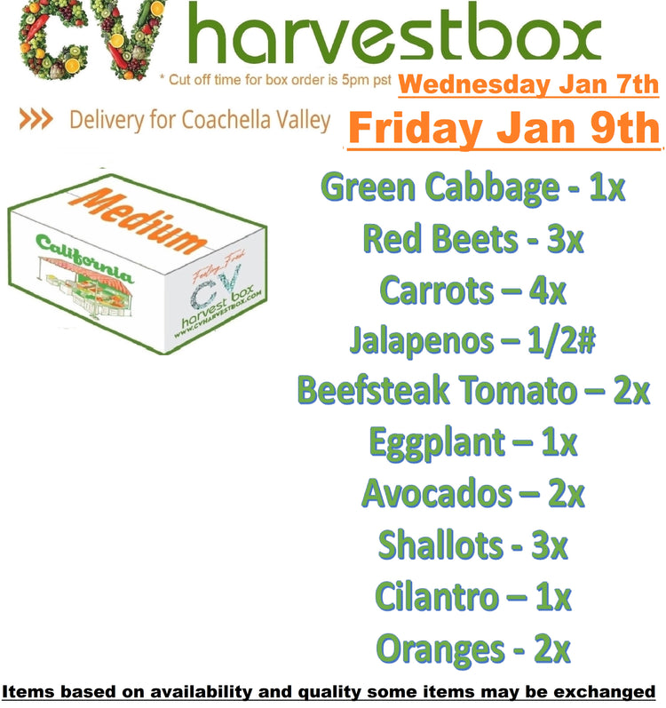 CV Produce Box (Changes Weekly)