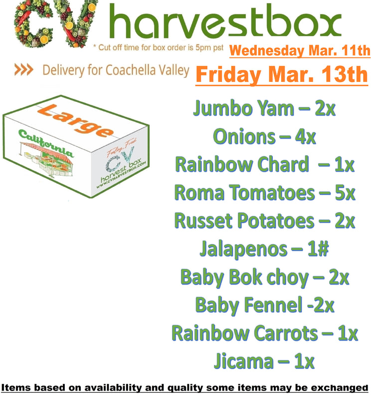 CV Produce Box (Changes Weekly)