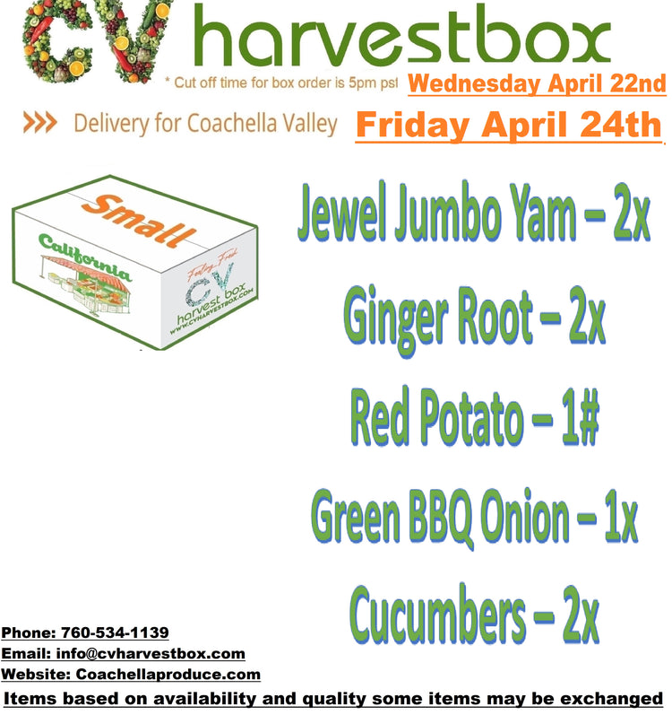 CV Produce Box (Changes Weekly)