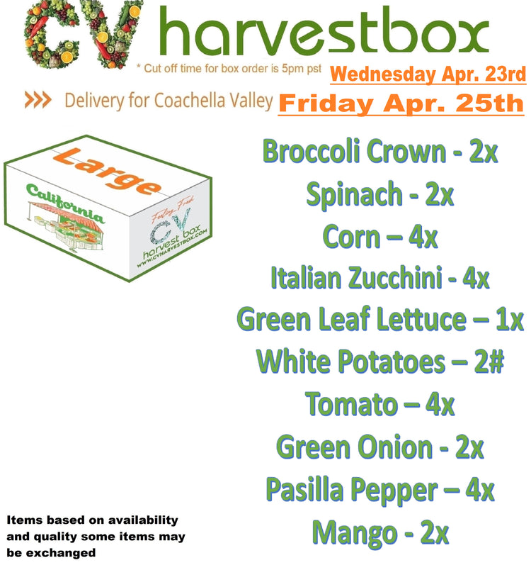 CV Produce Box (Changes Weekly)