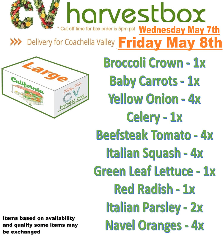 CV Harvest Box (Changes Weekly!)