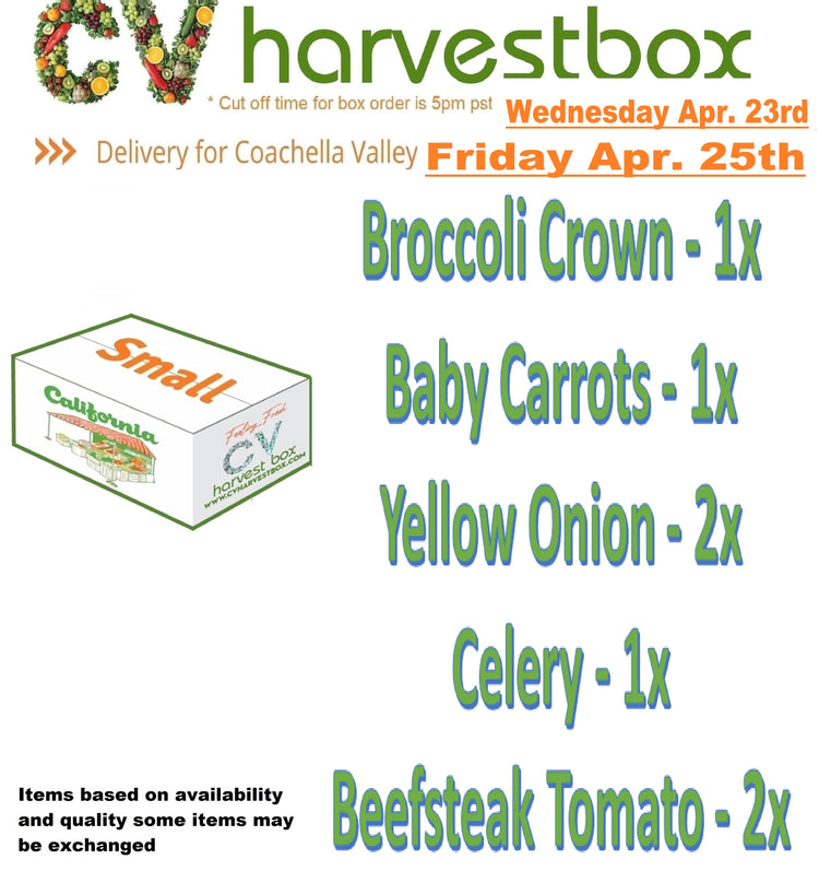 CV Harvest Box (Changes Weekly!)
