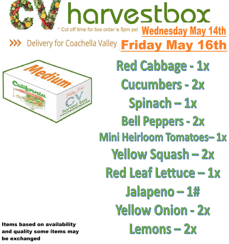 CV Produce Box (Changes Weekly)