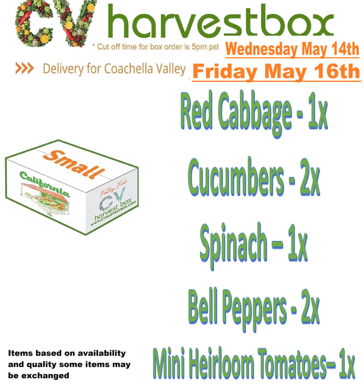 CV Harvest Box (Changes Weekly!)