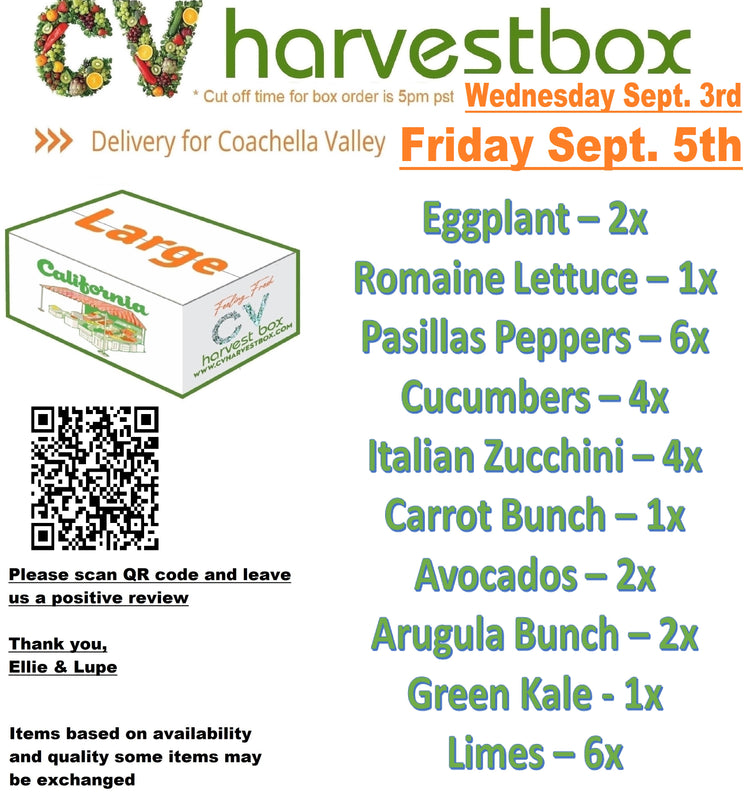 CV Produce Box (Changes Weekly)