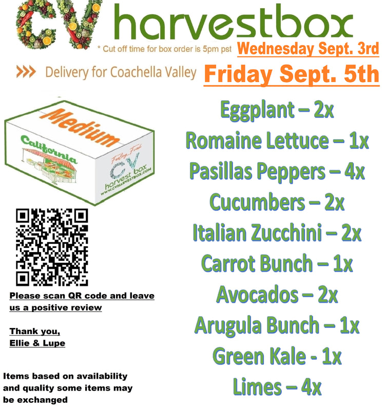 CV Produce Box (Changes Weekly)