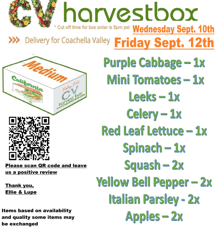 CV Produce Box (Changes Weekly)