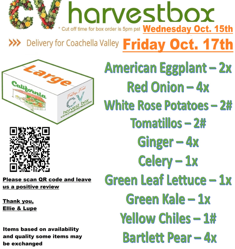 CV Produce Box (Changes Weekly)