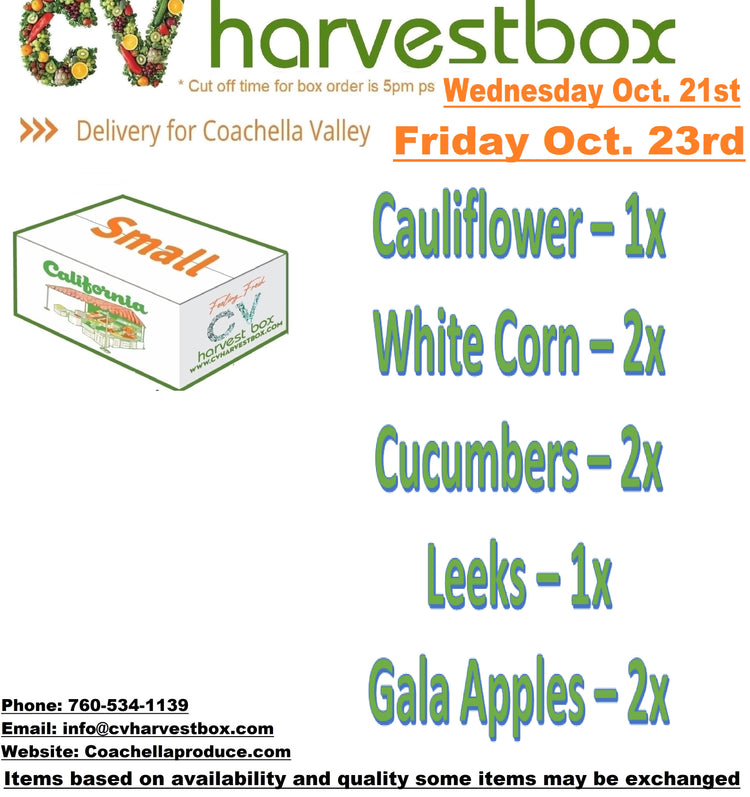 CV Produce Box (Changes Weekly)