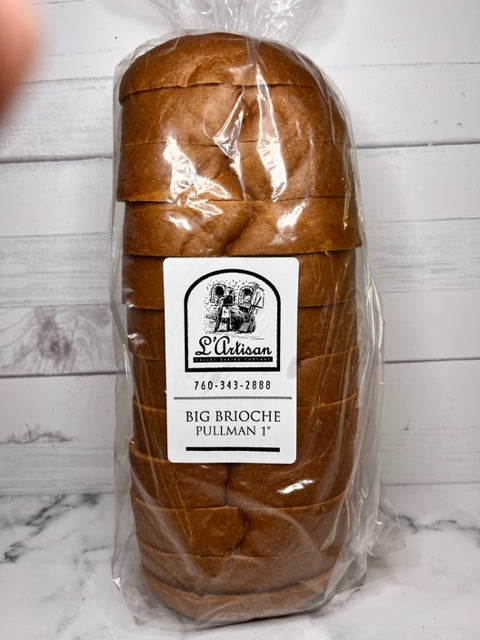 L' Artisan Handcrafted Big Brioche Pullman - Sliced 1"