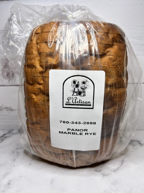 L' Artisan Handcrafted Marble Panor Loaf - Sliced