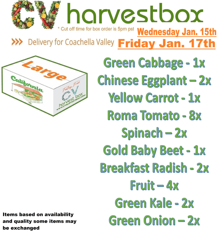 CV Produce Box (Changes Weekly)