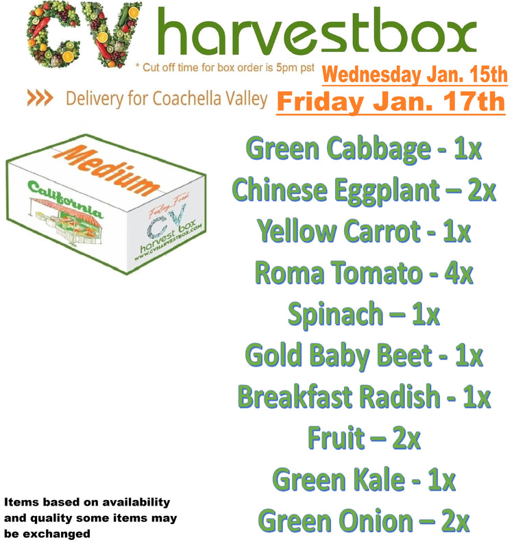 CV Produce Box (Changes Weekly)