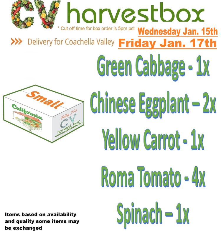 CV Produce Box (Changes Weekly)