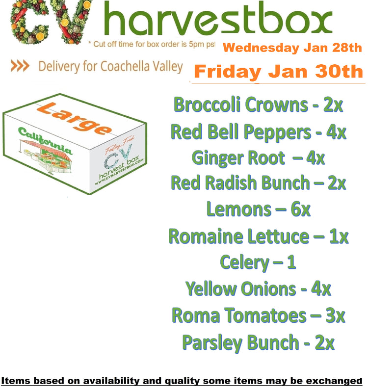 CV Produce Box (Changes Weekly)