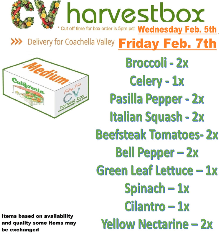 CV Produce Box (Changes Weekly)