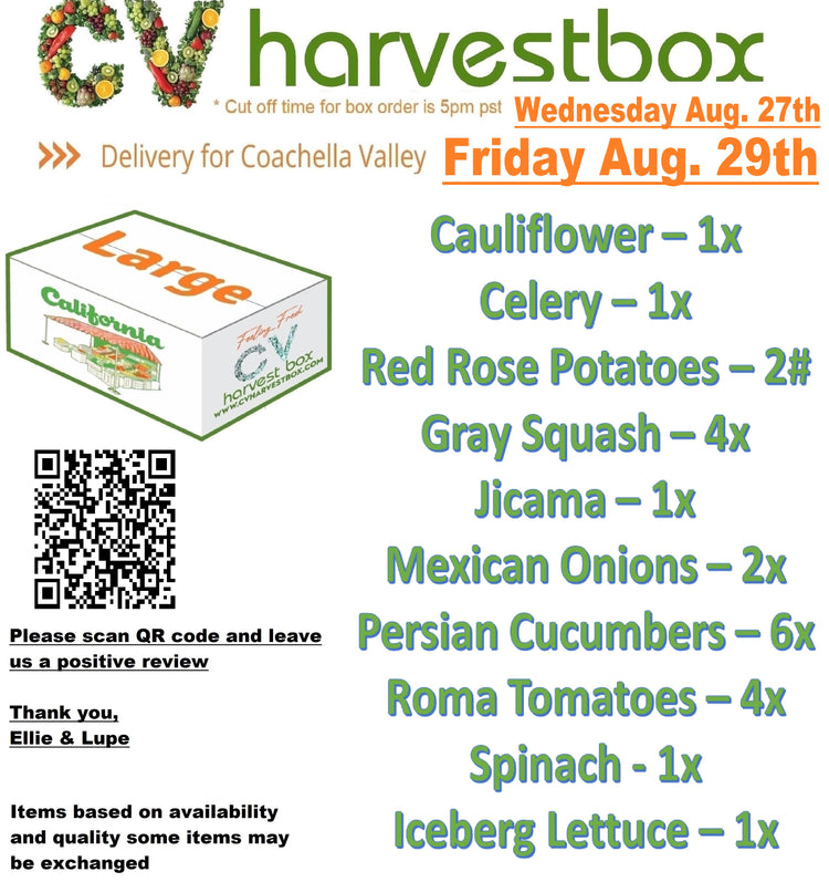 CV Produce Box (Changes Weekly)