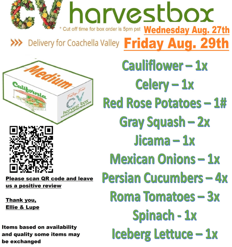 CV Produce Box (Changes Weekly)