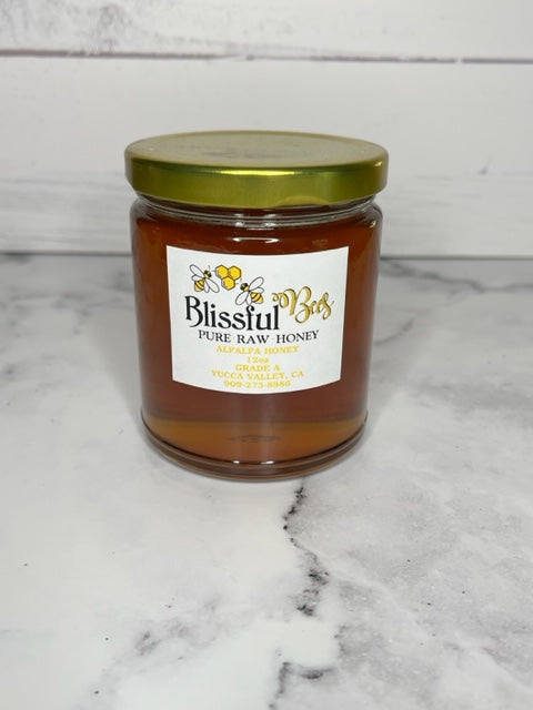 Blissful Honey Grade A Raw - Alfalfa Honey
