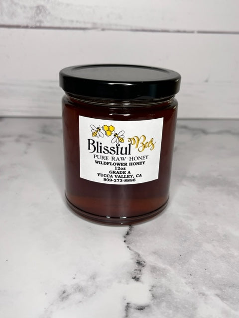 Blissful Honey Grade A Raw - Wildflower Honey