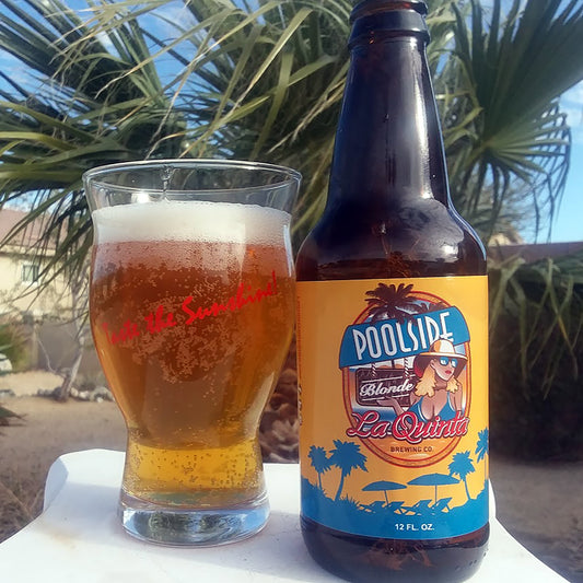 La Quinta Brewing -  Poolside Blonde - Crowler (32oz)